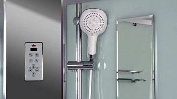 Душевая кабина Timo Comfort T-8820RC Clean Glass с высоким поддоном, с сиденьем