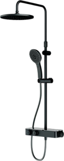 Душевая стойка AM.PM Inspire V2.0 F0750A422, с термостатом, черная