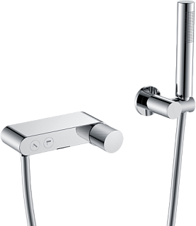 Смеситель для ванны с душем Boheme Stick 123-CRCR.2, chrome touch chrome