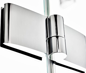 Душевая дверь в нишу Ravak Smartline SMSD2-100 B R Transparent, профиль хром