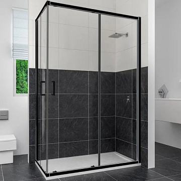 Душевой уголок RGW Classic Classic CL-44-B (785-800)x(985-1000)x1850, профиль черный