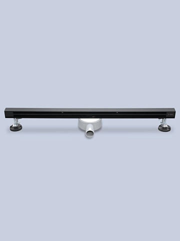 Душевой трап (лоток) AltroBagno Trave 071220 NeOp (80), матовый черный