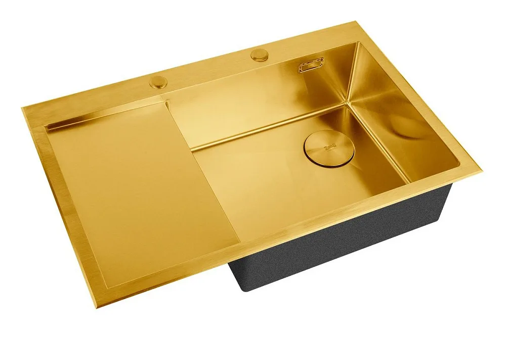 Кухонная мойка ZorG LUX 7851-R BRONZE Sancos — официальный сайт
