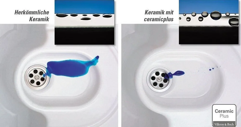 Унитаз подвесной Villeroy & Boch Venticello 4611RSR1 Sancos — официальный сайт