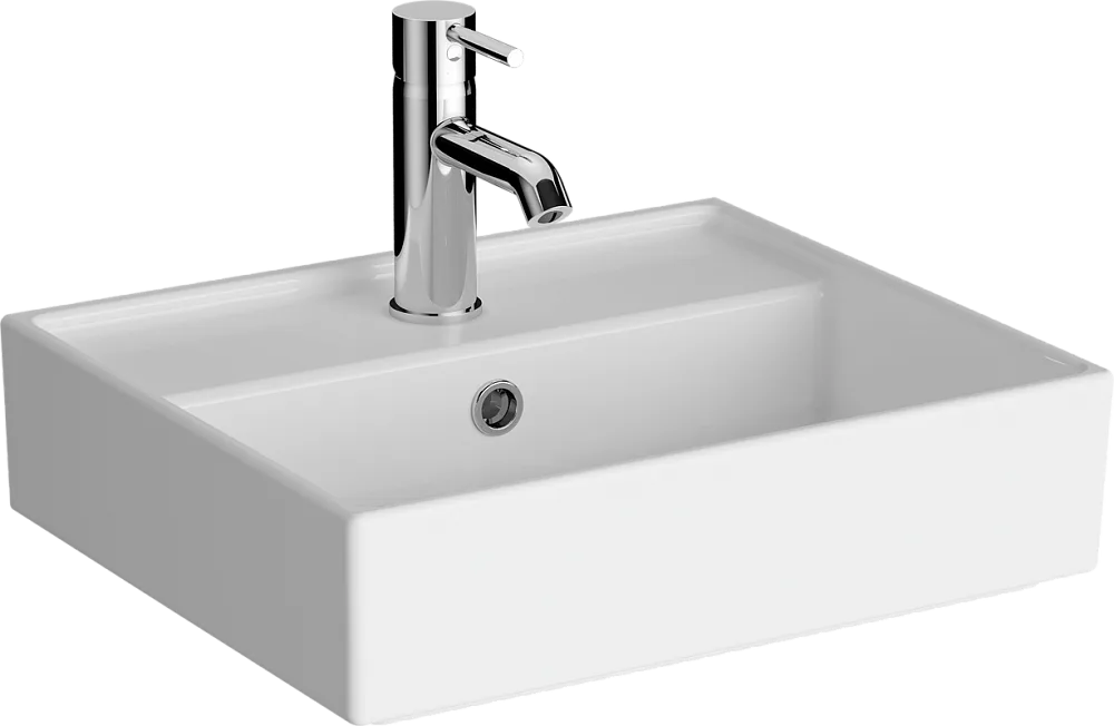 Накладная раковина VitrA Archiplan 7400B003-0001 45 см Sancos — официальный сайт
