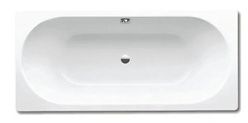 Стальная ванна Kaldewei Classic Duo 291000013001 без опоры 180x80 см, пристенная, белая, с самоочища
