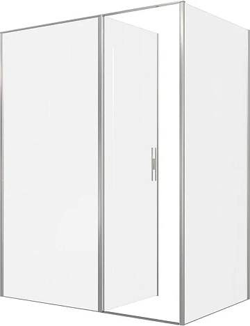 Душевой уголок Allen Brau Priority 160x100, профиль серебро браш, стекло прозрачное