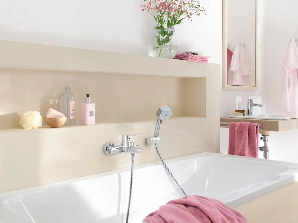 Смеситель для ванны с душем Grohe Eurostyle Cosmopolitan 33591002 Sancos — официальный сайт