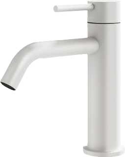 Смеситель для раковины Plumberia Selection Ixo XO0053BO матовый белый