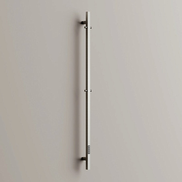 Полотенцесушитель электрический Sancos Linn 150x3 I-образный, брашированный никель, SC13002BN
