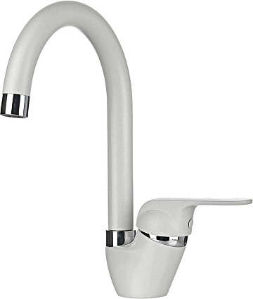 Смеситель для кухни Granula 1024, арктик