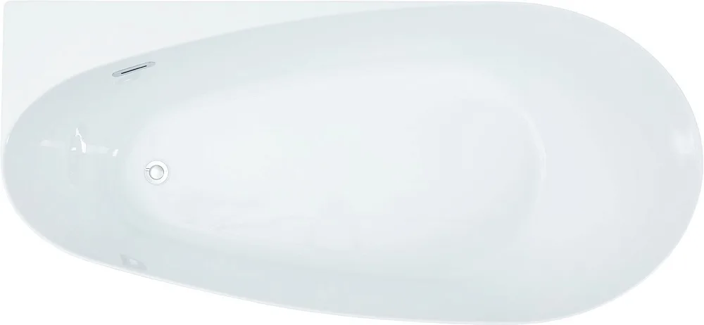 Акриловая ванна Allen Brau Priority 2 170x80 см, пристенная, белая, овальная, на ножках, со сливом-п Sancos — официальный сайт