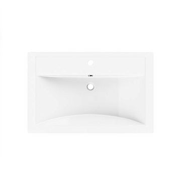 Мебельная раковина IDDIS Optima Home 407 70 глянцевая белая