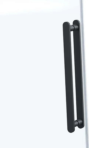 Душевой уголок Vincea Como Soft VSR-1CS8013CLB 130x80 см профиль черный, стекло прозрачное