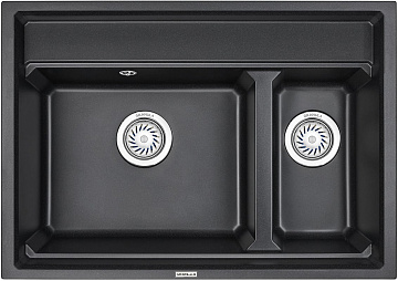 Мойка кухонная Granula Kitchen Space 7302, черный