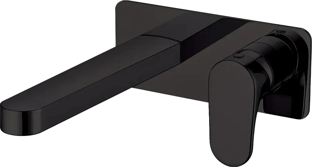 Смеситель для раковины Boheme Spectre 455-B С ВНУТРЕННЕЙ ЧАСТЬЮ  чёрный Sancos — официальный сайт