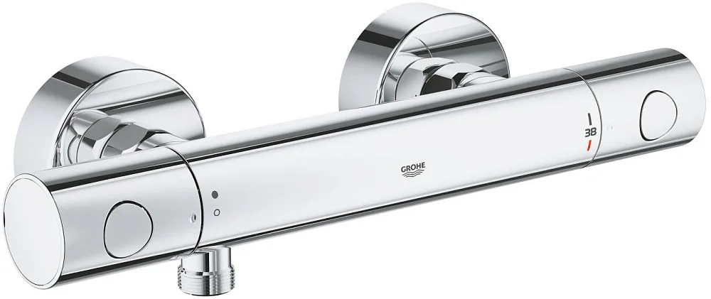 Термостатический смеситель Grohe Grohtherm 800 Cosmopolitan 34768000 с душевым гарнитуром Sancos — официальный сайт