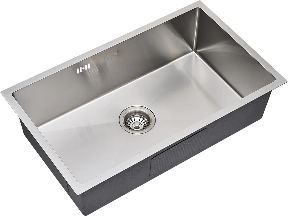 Мойка кухонная S.K.Sanitary SKS 7444 с сифоном Sancos — официальный сайт