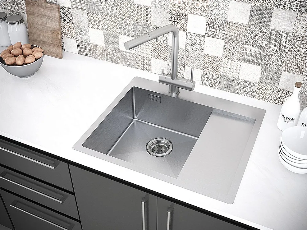 Смеситель для кухни Paulmark Skalen Sk213020-SS Sancos — официальный сайт