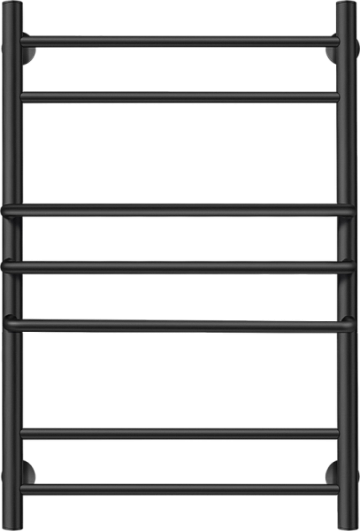 Полотенцесушитель водяной Secado Триест 50x80, черный матовый