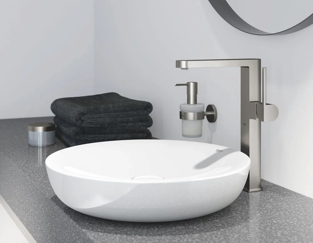 Смеситель для раковины Grohe Plus 32618003 Sancos — официальный сайт
