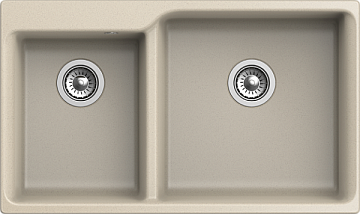 Мойка кухонная Rivelato Axel X-90D beige scuro