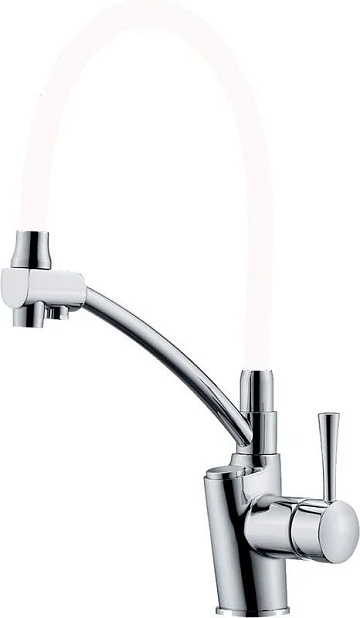 Смеситель для кухни Zorg Sanitary ZR 354-8 YF с гибким изливом