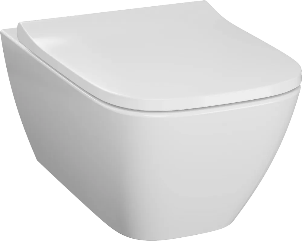 Унитаз подвесной Geberit Smyle Square 500.683.01.1 Sancos — официальный сайт