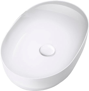 Накладная раковина Kerasan Nolita 534301 60х40 см, белая