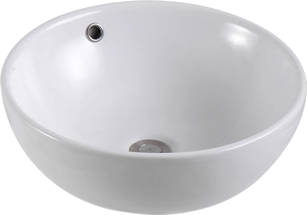 Накладная раковина AQUATEK AQ5354-00 глянцевая белая Sancos — официальный сайт