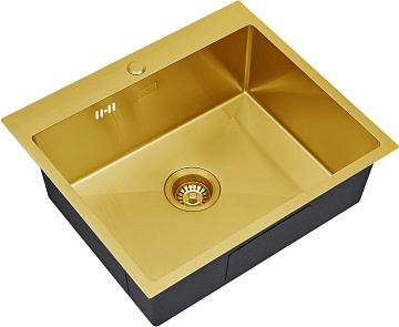 Мойка кухонная S.K.Sanitary SKS 5951 BRONZE с сифоном