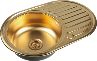 Мойка кухонная Zorg Inox PVD SZR-7750 bronze