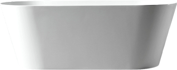 Акриловая ванна Abber 150x70 см, AB9222-1.5