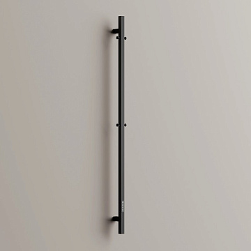 Полотенцесушитель электрический Sancos Linn 150x3 I-образный, черный матовый, SC13002MB