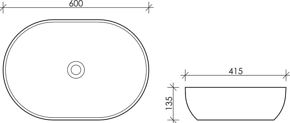 Накладная раковина Ceramicanova Element CN5009 Sancos — официальный сайт