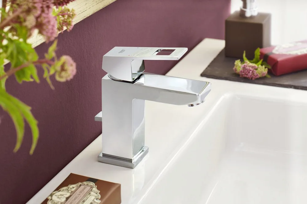 Смеситель для раковины Grohe Eurocube 2312700E Sancos — официальный сайт