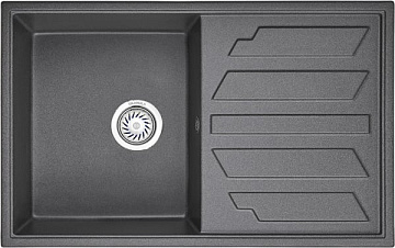 Мойка кухонная Granula 8002, графит
