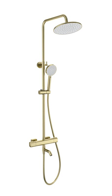 Душевая стойка Wonzon & Woghand STAY 1 WW-B3051-A1-BG, брашированное золото