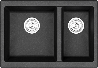 Мойка кухонная Emar Quartz EMQ-2665.PL Оникс
