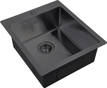 Мойка кухонная Zorg Steel Hummer SH 4551 GRAFIT