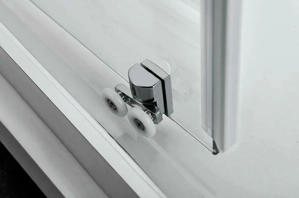 Душевая дверь в нишу Vincea Alpha VDS-3AL140CL 140 см, стекло прозрачное, хром Sancos — официальный сайт