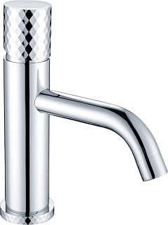 Смеситель для раковины Boheme Stick 121-CRCR chrome diamond chrome