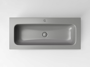 Мебельная раковина Ceramicanova Grace CN7013MH антрацит матовый