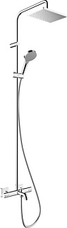 Душевая стойка Hansgrohe Vernis Shape 26284000 Showerpipe 230 1jet, с термостатом, хром