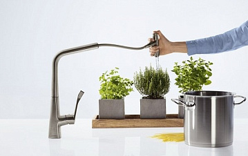 Смеситель для кухни Hansgrohe Metris Select 14884800