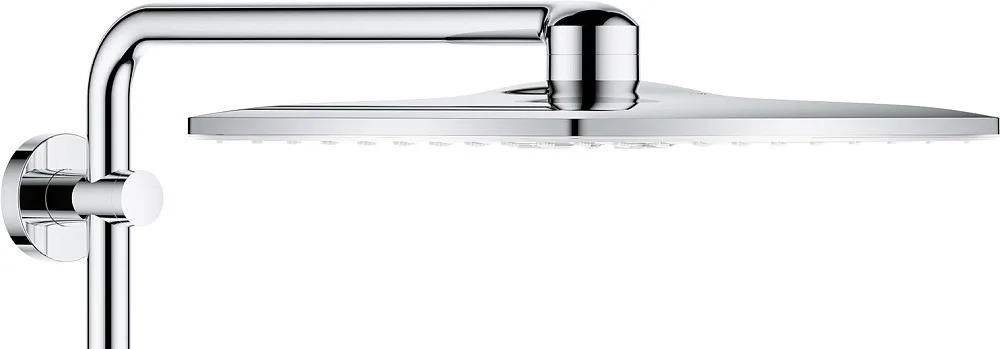 Душевая стойка Grohe Euphoria SmartControl 310 Duo Cube 26508LS0, белая луна, с термостатом Sancos — официальный сайт
