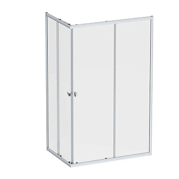 Душевой уголок AM.PM Sunny W87G-403-12080-MT 120x80 см, серебро