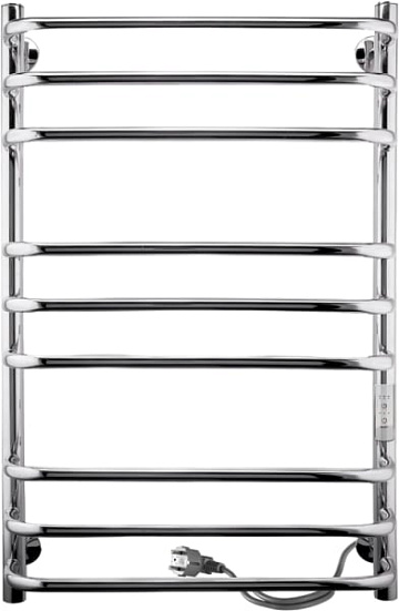 Полотенцесушитель электрический Indigo Brace Lux LCBLE70-40Rt серебристый