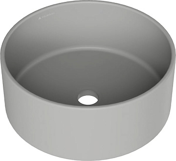Накладная раковина Aqueduto Espiral ESP0130 40 см серая матовая