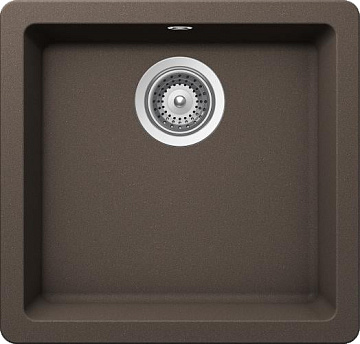 Мойка кухонная Schock Quadro 700513U 50 Cristalite мокка
